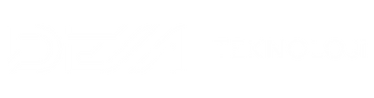 Dem Teknoloji Kurumsal Beyaz Logo